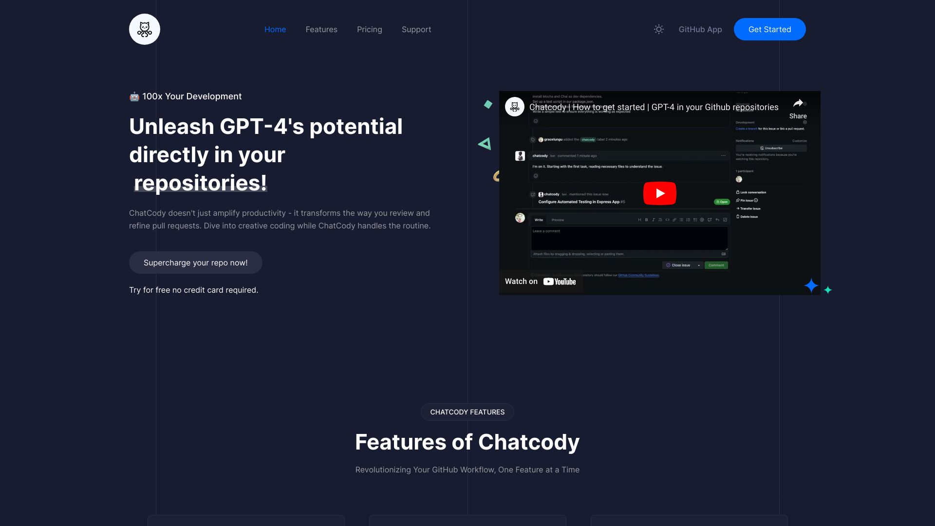 ChatCody startup – AI Code Assistant