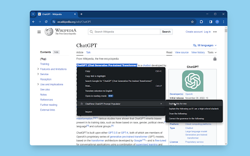 ChatFlow: ChatGPT Prompt Populator startup – AI Prompt Generator