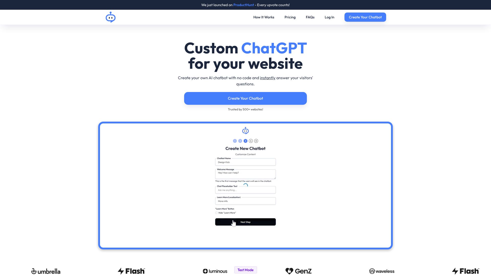 ChatFlow startup – AI Chatbot
