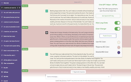 ChatGPT Helper - GPTab startup – AI Assistant