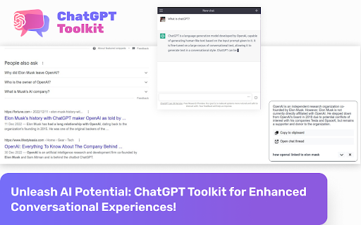 ChatGPT Toolkit startup – AI Chatbot