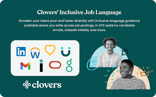 Clovers Inclusive Job Language Optimizer startup – AI Writing Assistants