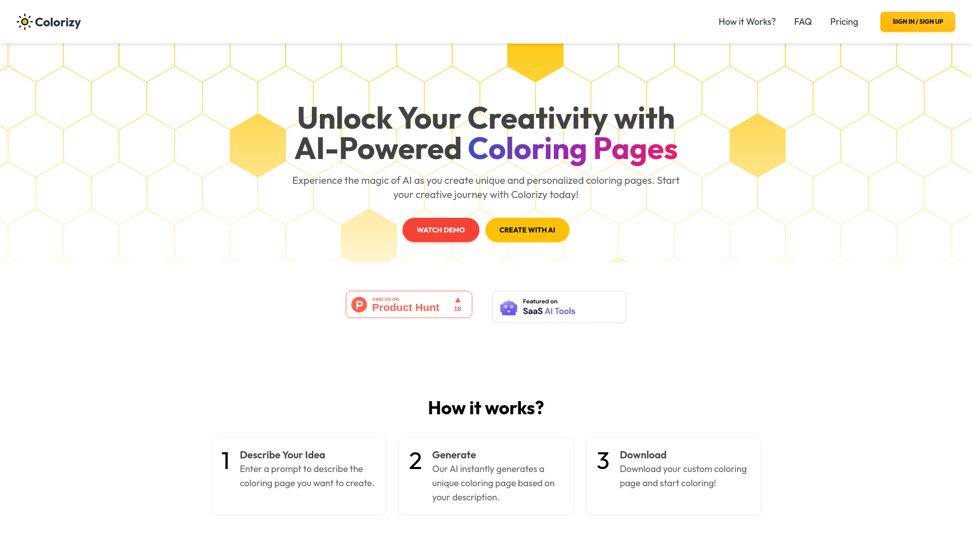 Colorizy startup – AI Coloring Book Generator