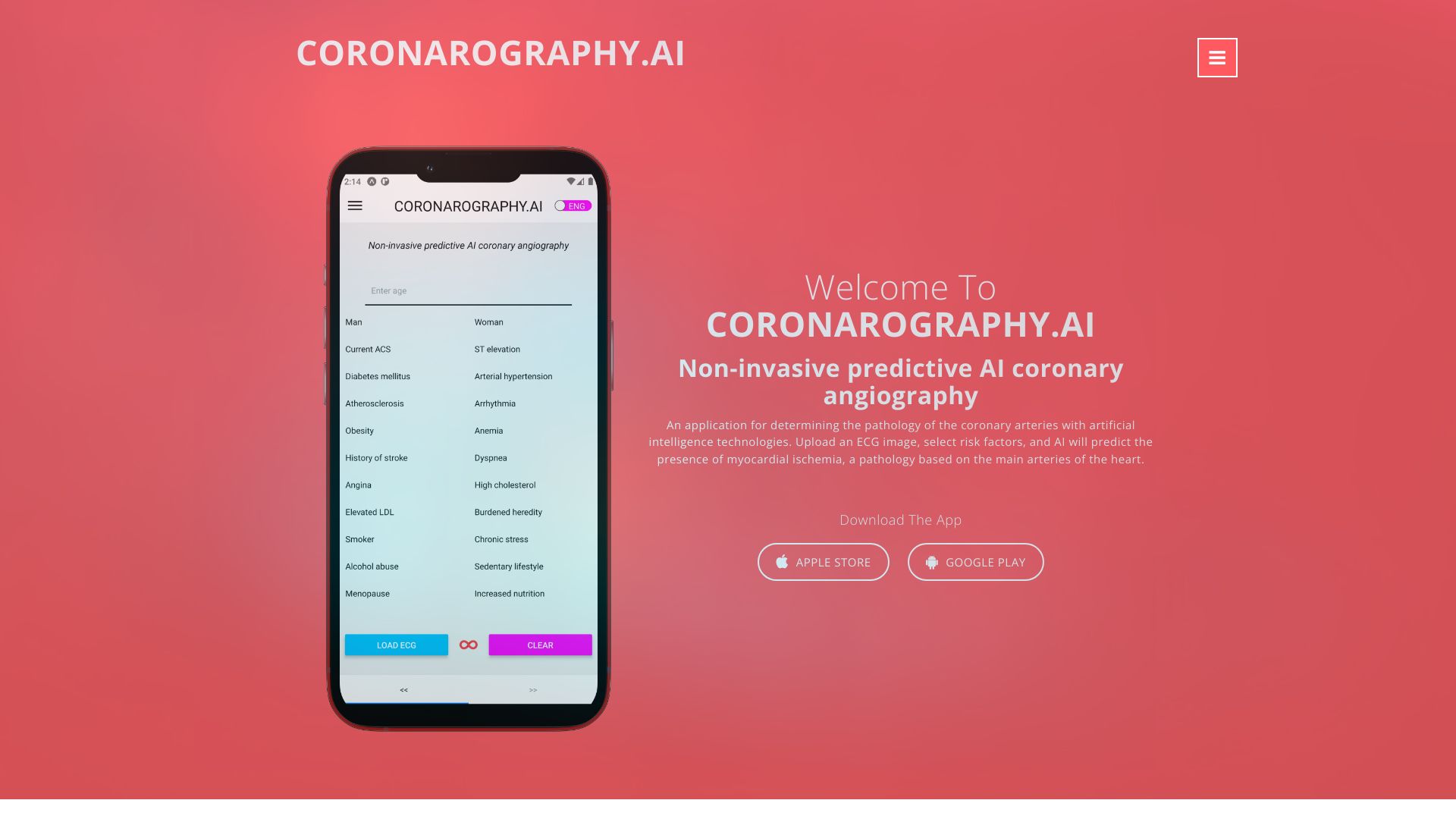 coronarography.ai startup – AI Medical Diagnosis