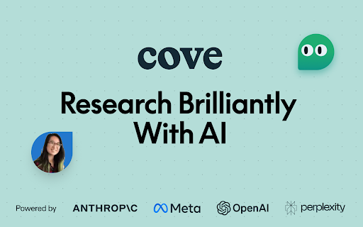 Cove: Research Brilliantly With AI startup – AI Copilot