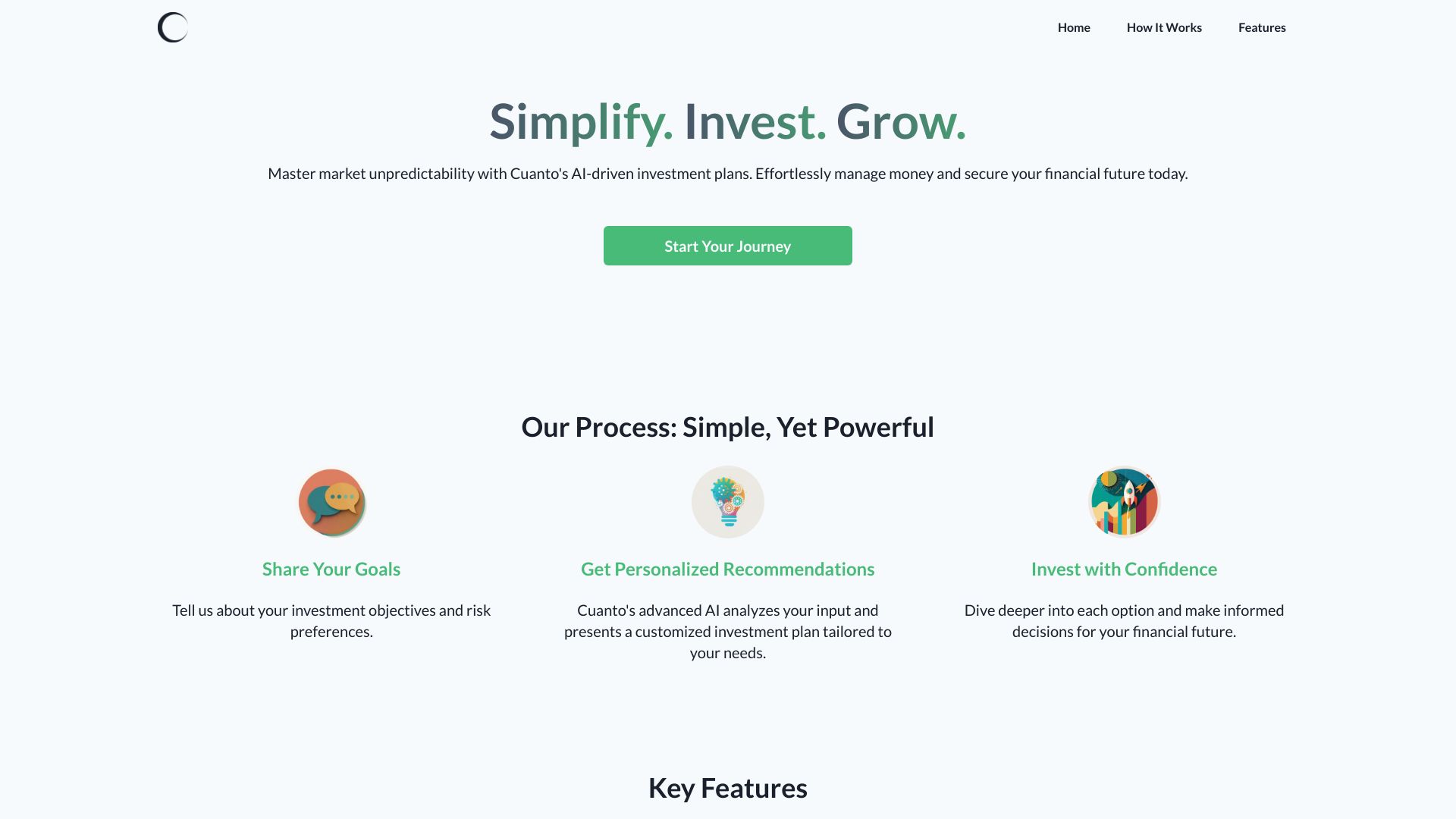 cuanto startup – AI Investing