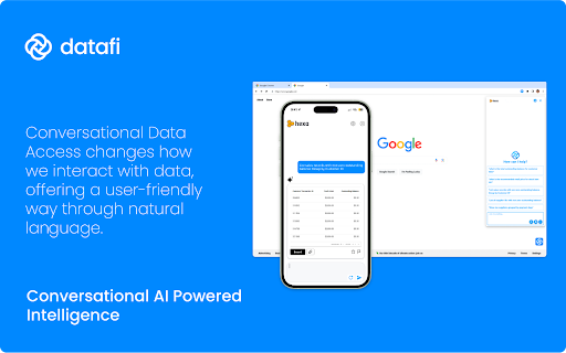 Datafi for Chrome startup – AI Productivity Tools