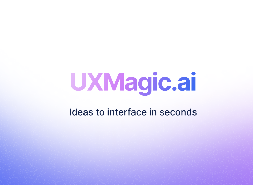 UXMagic.ai startup – 