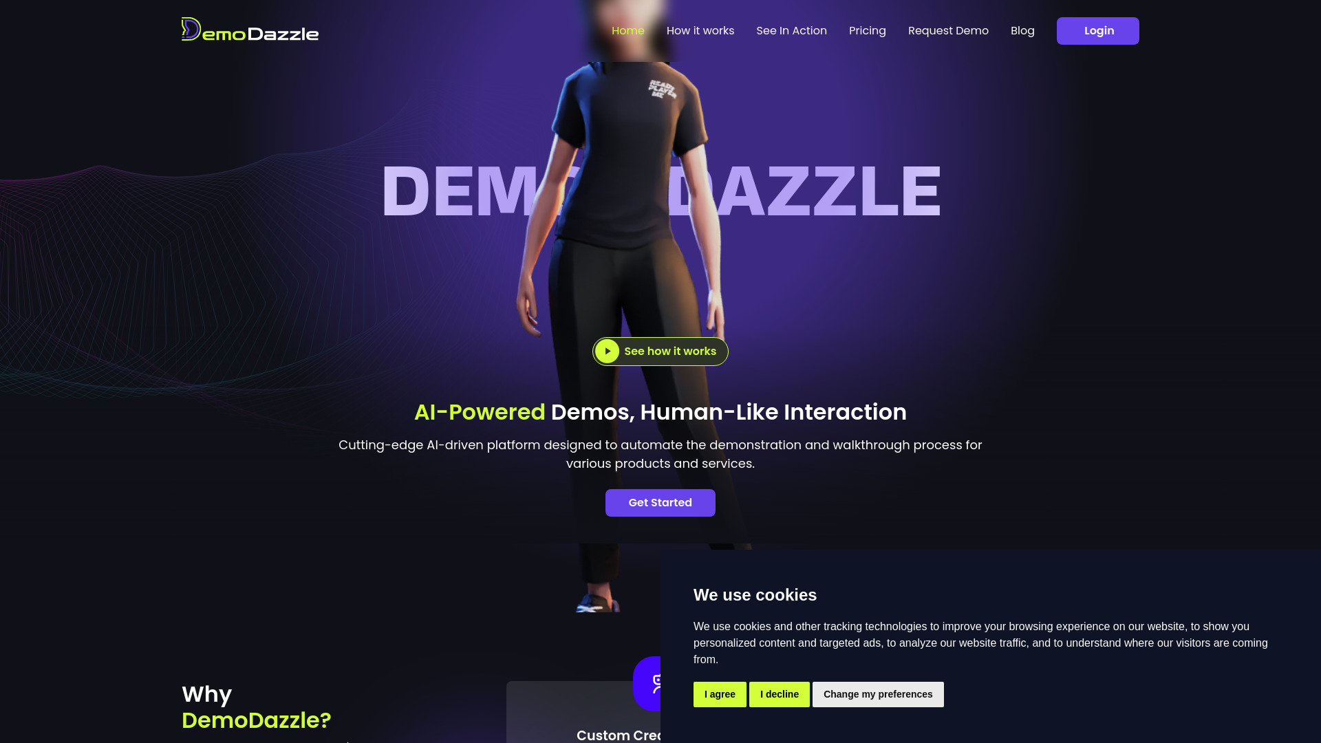 DemoDazzle startup – AI Presentation Generator