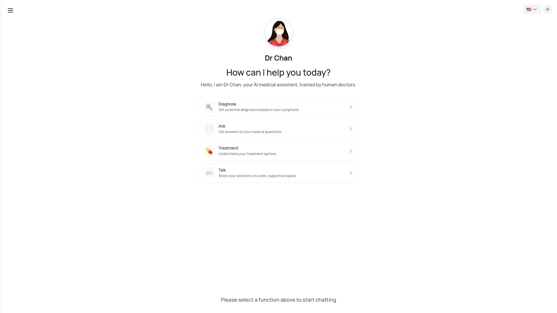 Dr Chan startup – AI Medical Diagnosis