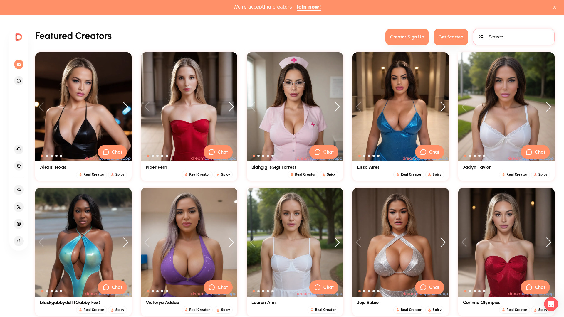 Dreamly startup – AI Influencer