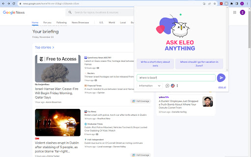 Eleo AI Assistant startup – AI Assistant