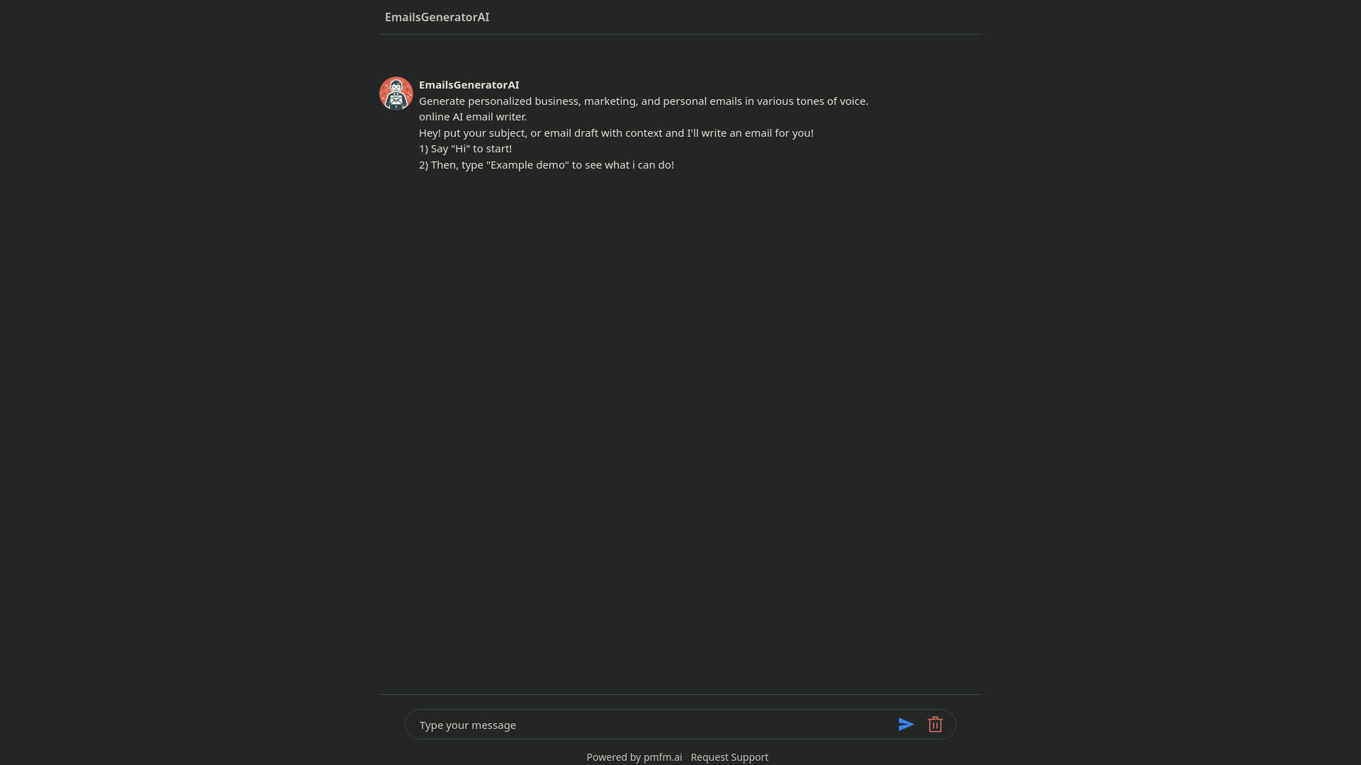 EmailsGeneratorAI startup – AI Email Generator