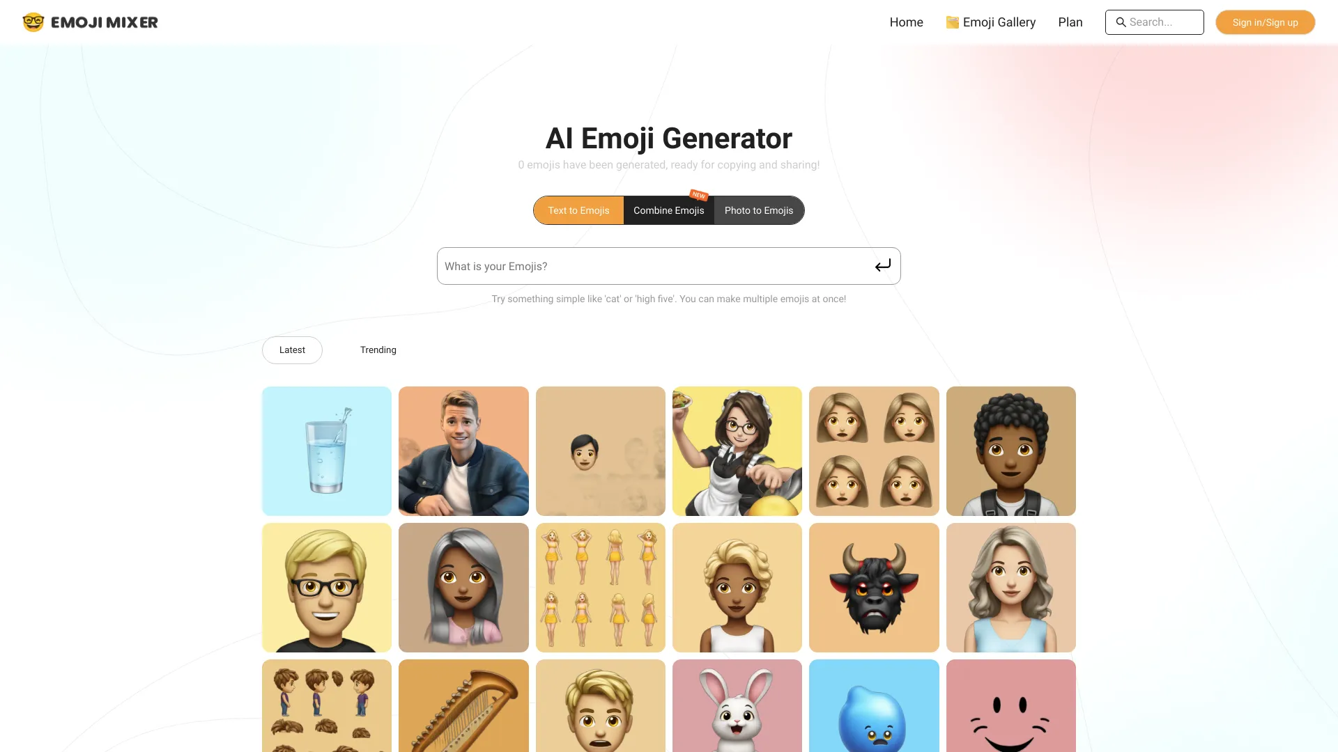Emoji Mixer startup – AI Photo & Image Generator