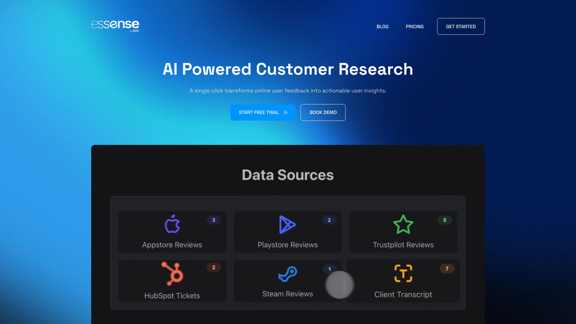 Essense AI startup – AI Product Description Generator