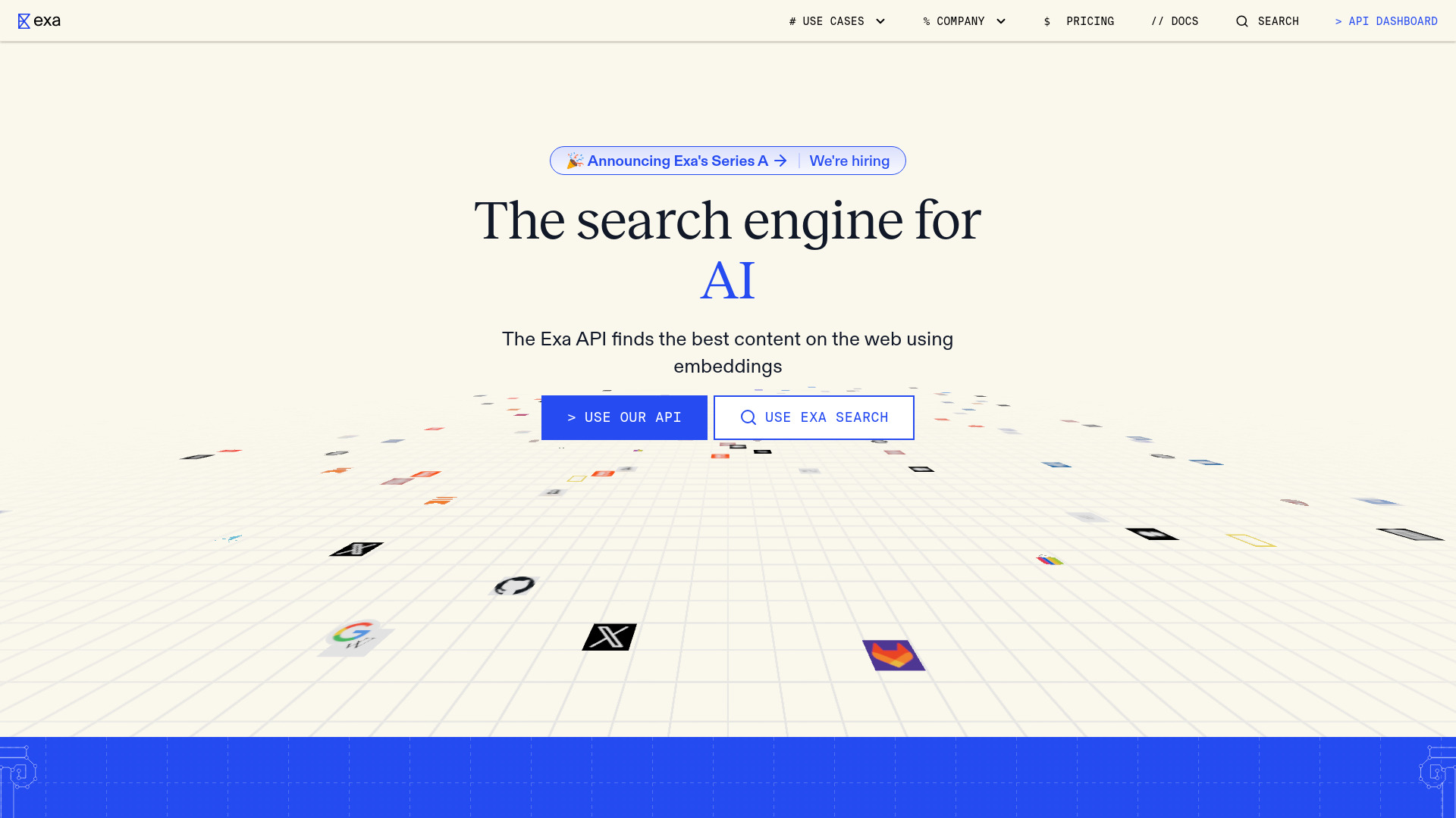 exa.ai startup – AI API