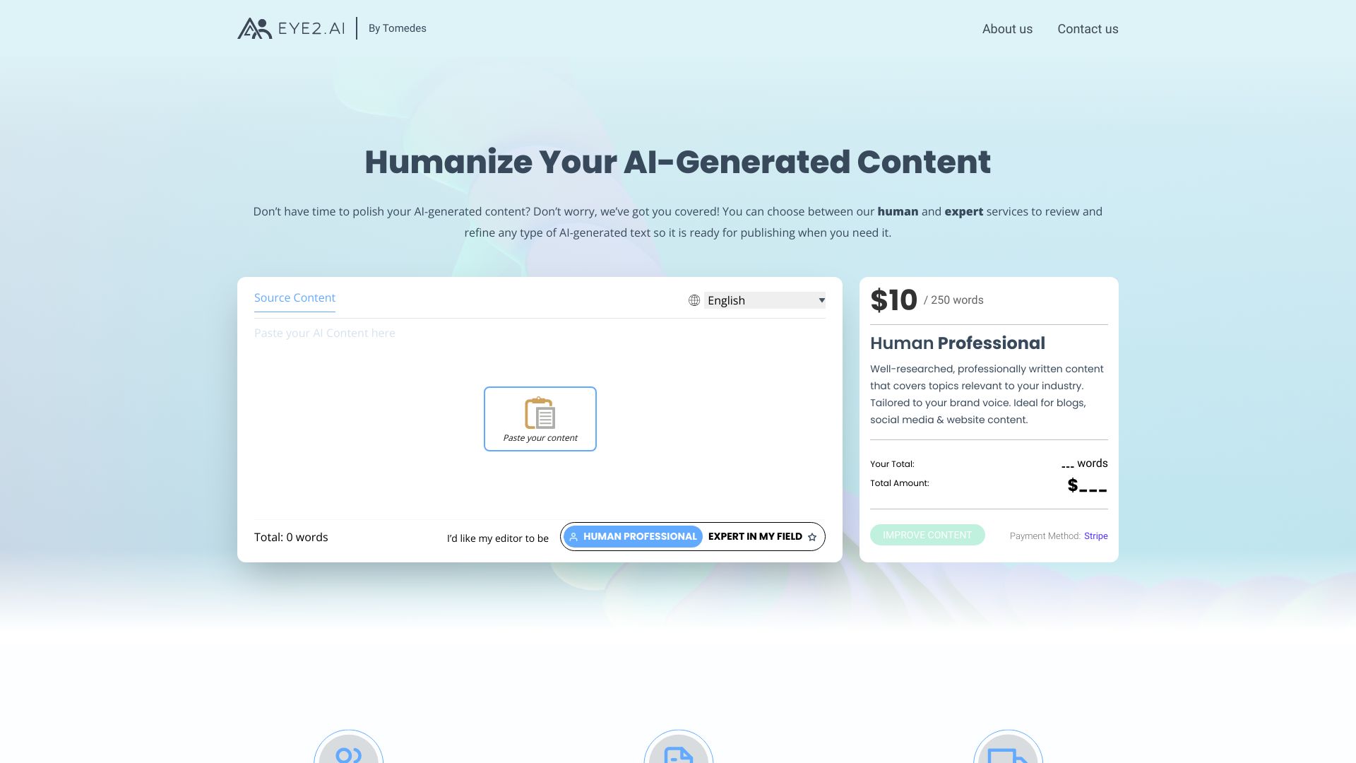 Eye2.ai startup – AI Content Generator