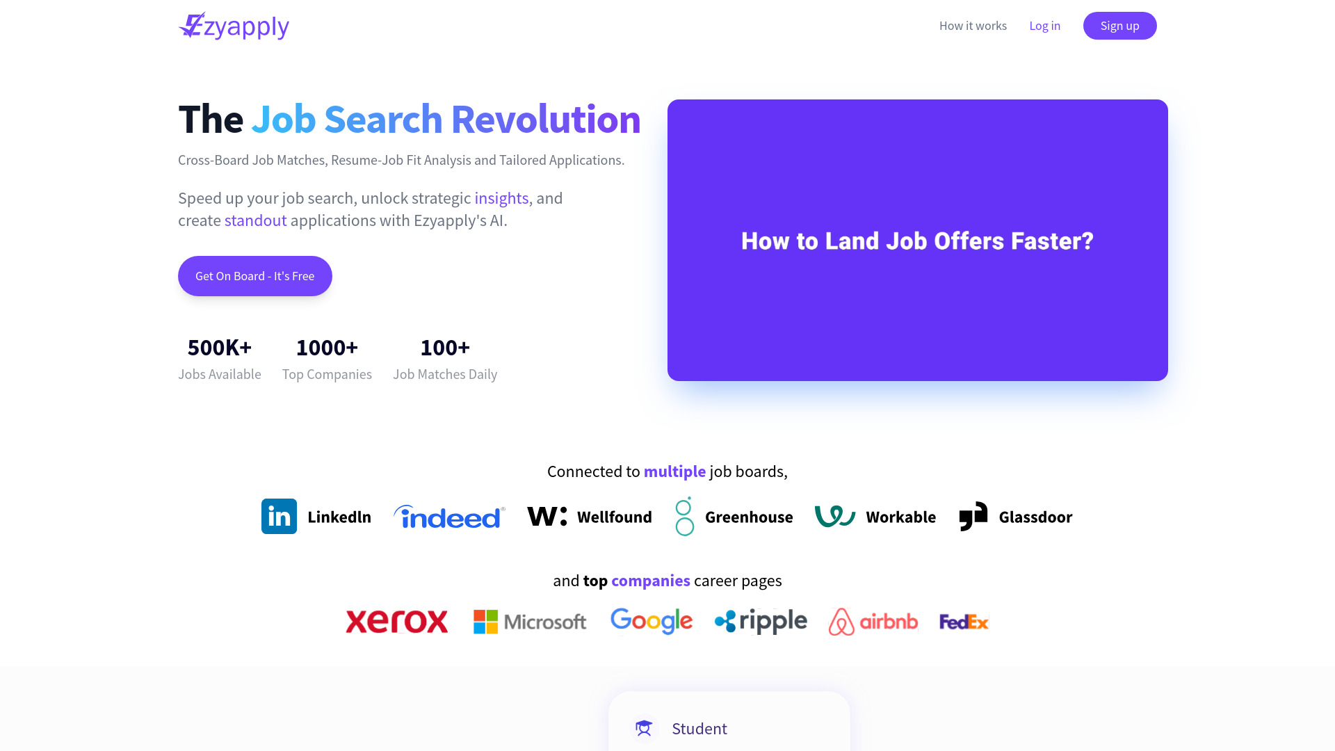 Ezyapply.ai startup – AI Jobs