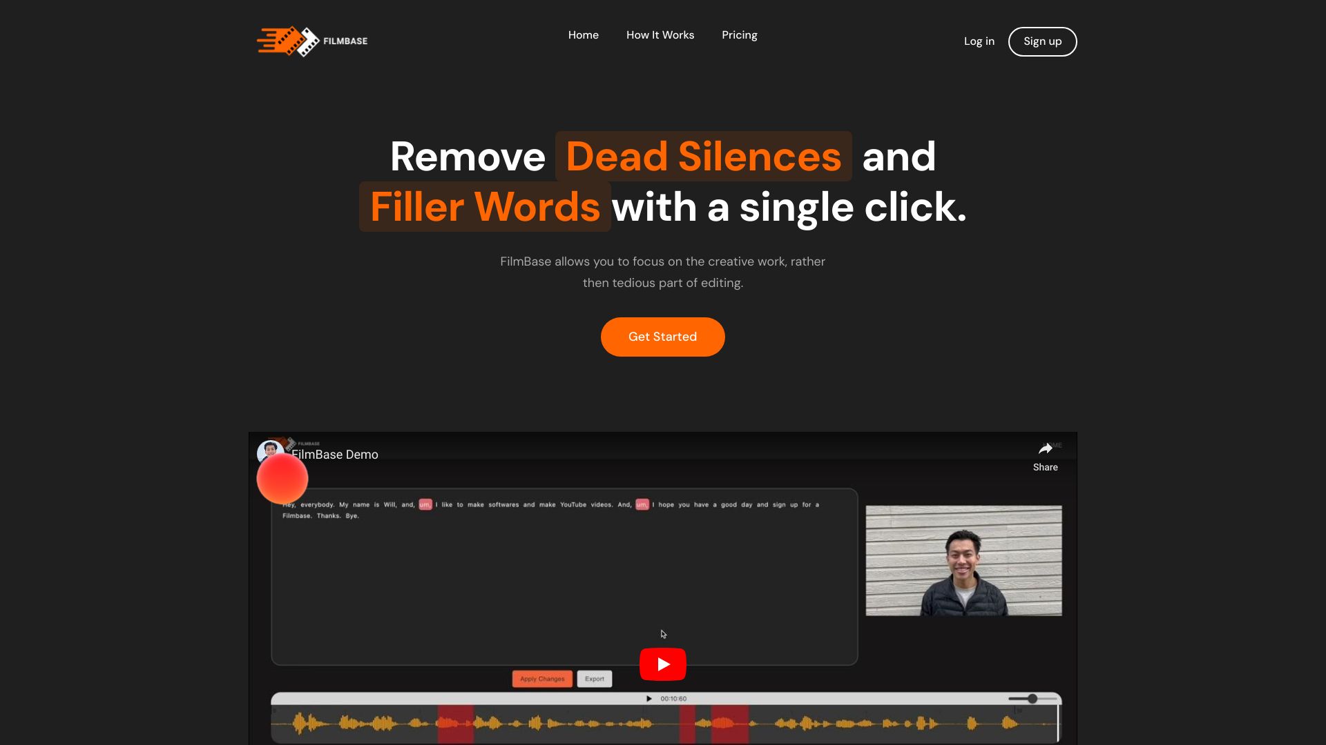 Filmbase startup – AI Video Editor