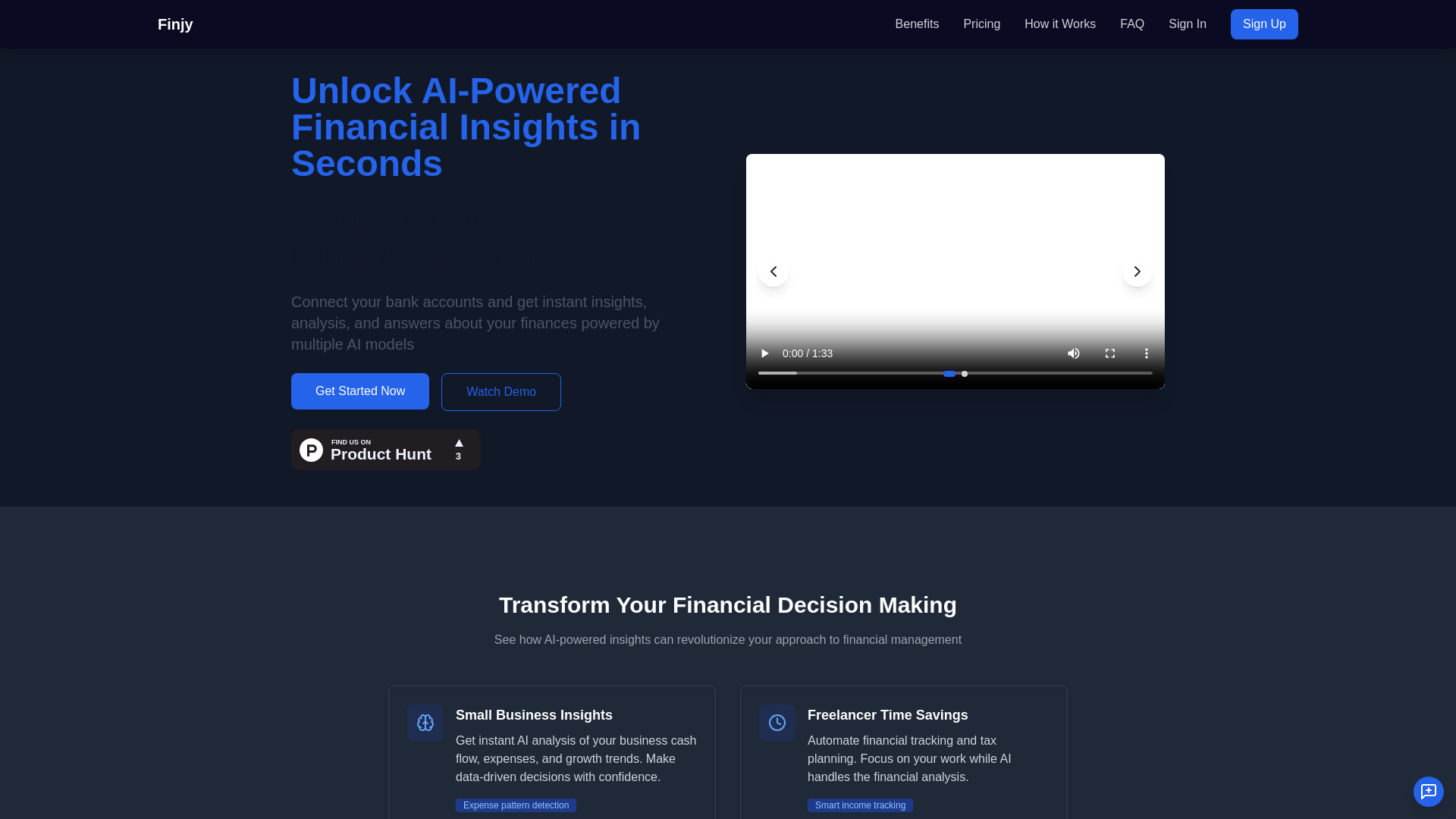 Finjy startup – AI Accounting