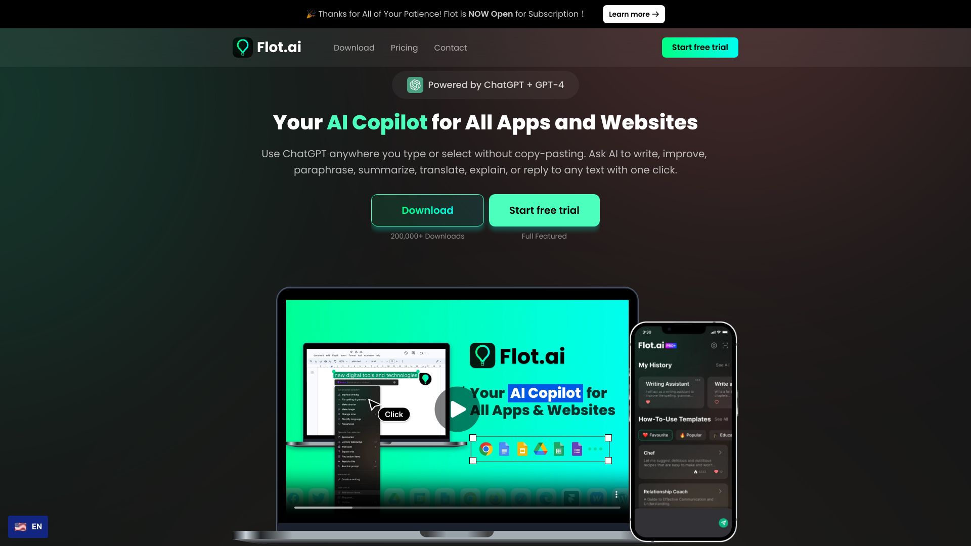 Flot AI startup – AI Copilot