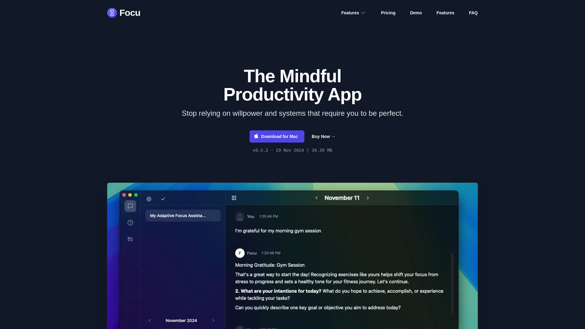 Focu startup – AI Productivity Tools