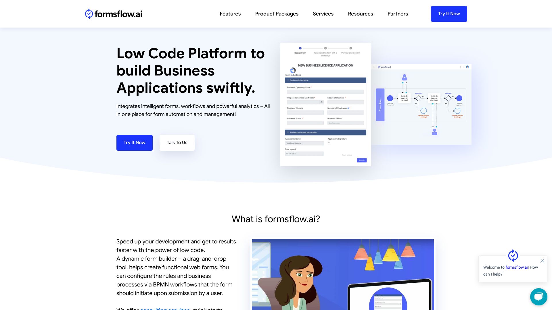 Formsflow startup – No-Code&Low-Code