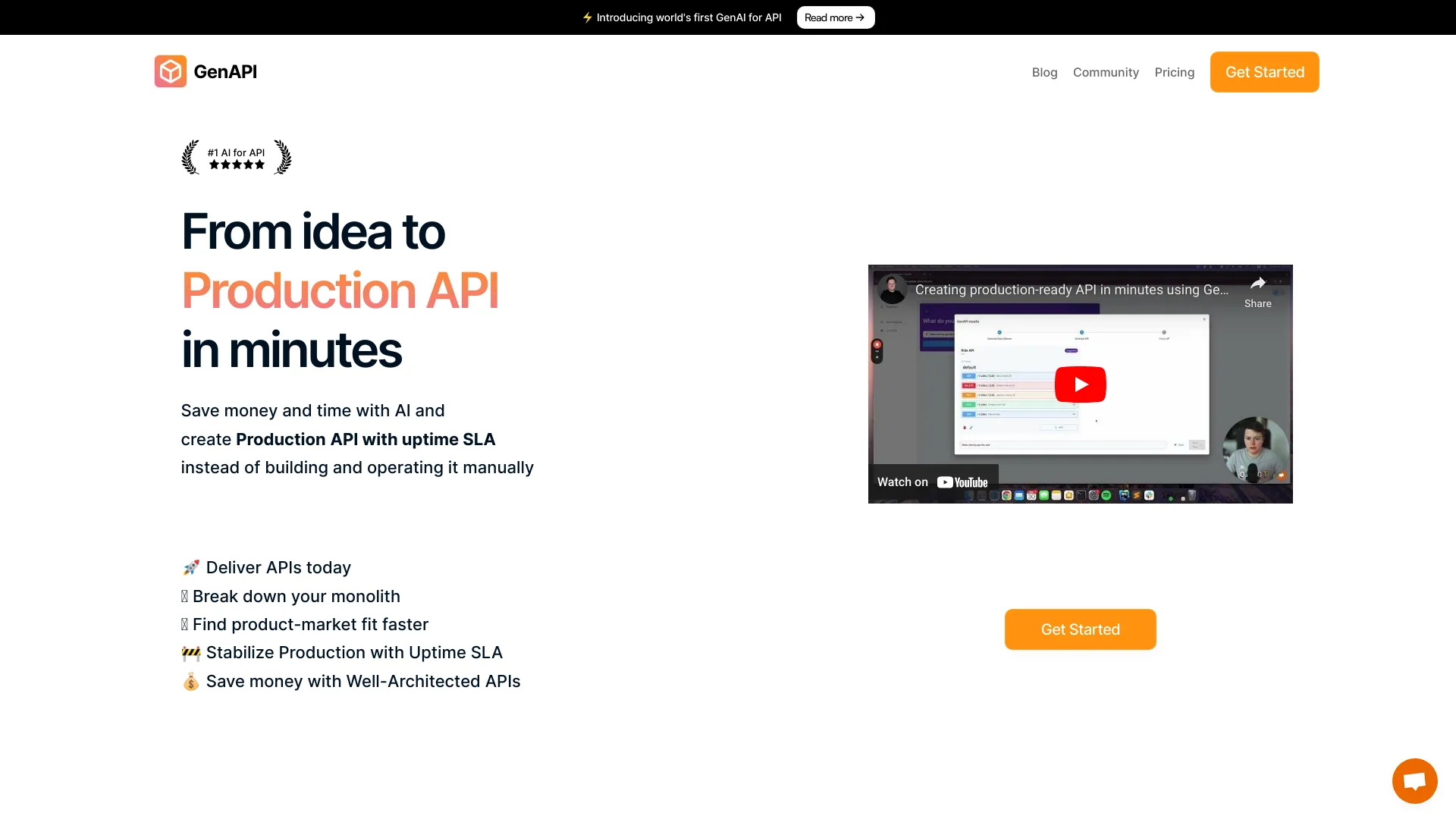 GenAPI.co startup – AI API