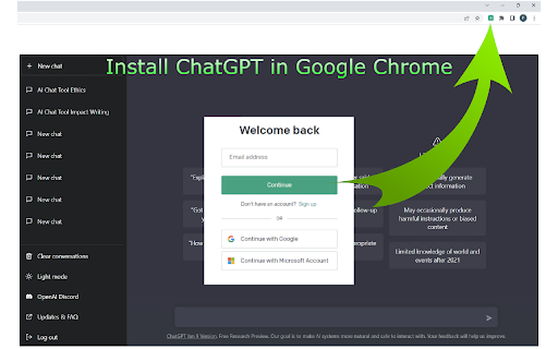 GPT Login startup – AI Chatbot