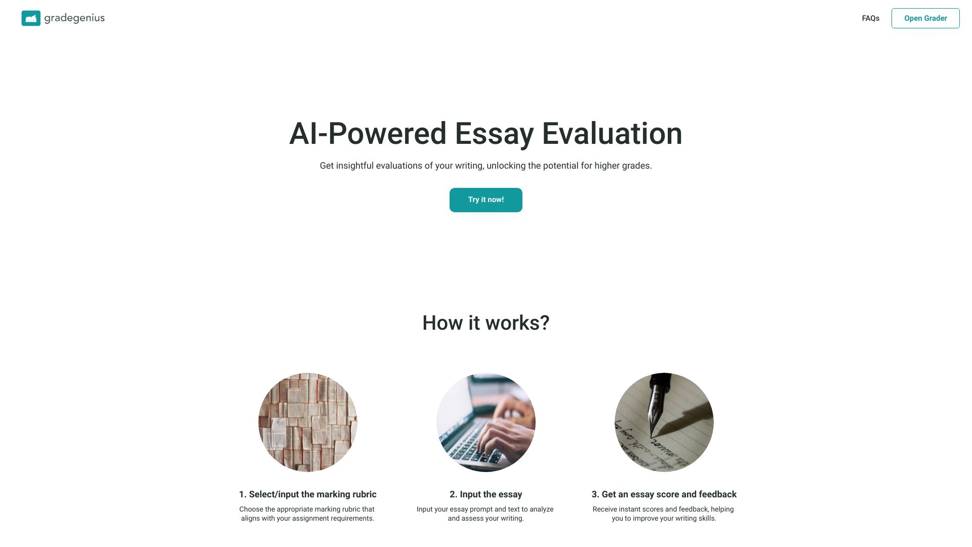 GradeGenius startup – No-Code&Low-Code