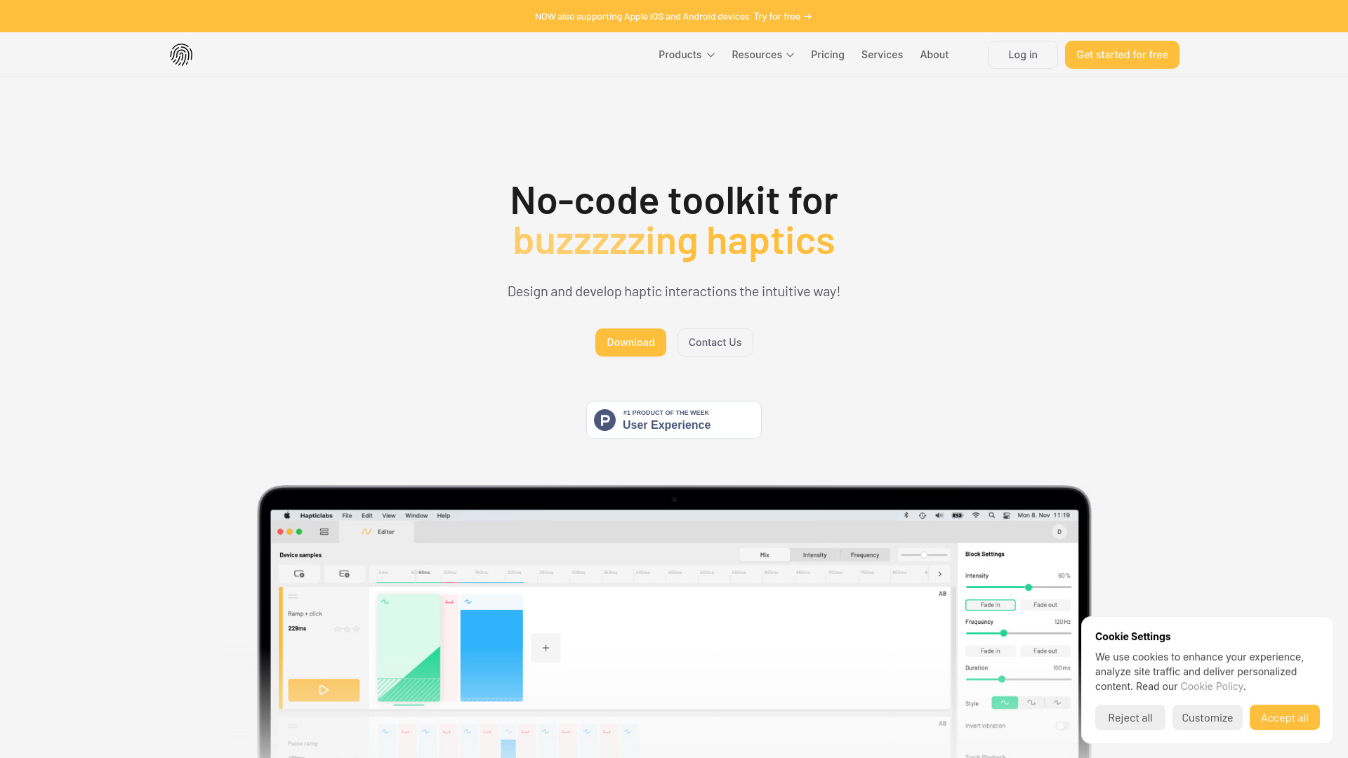 Hapticlabs startup – No-Code&Low-Code