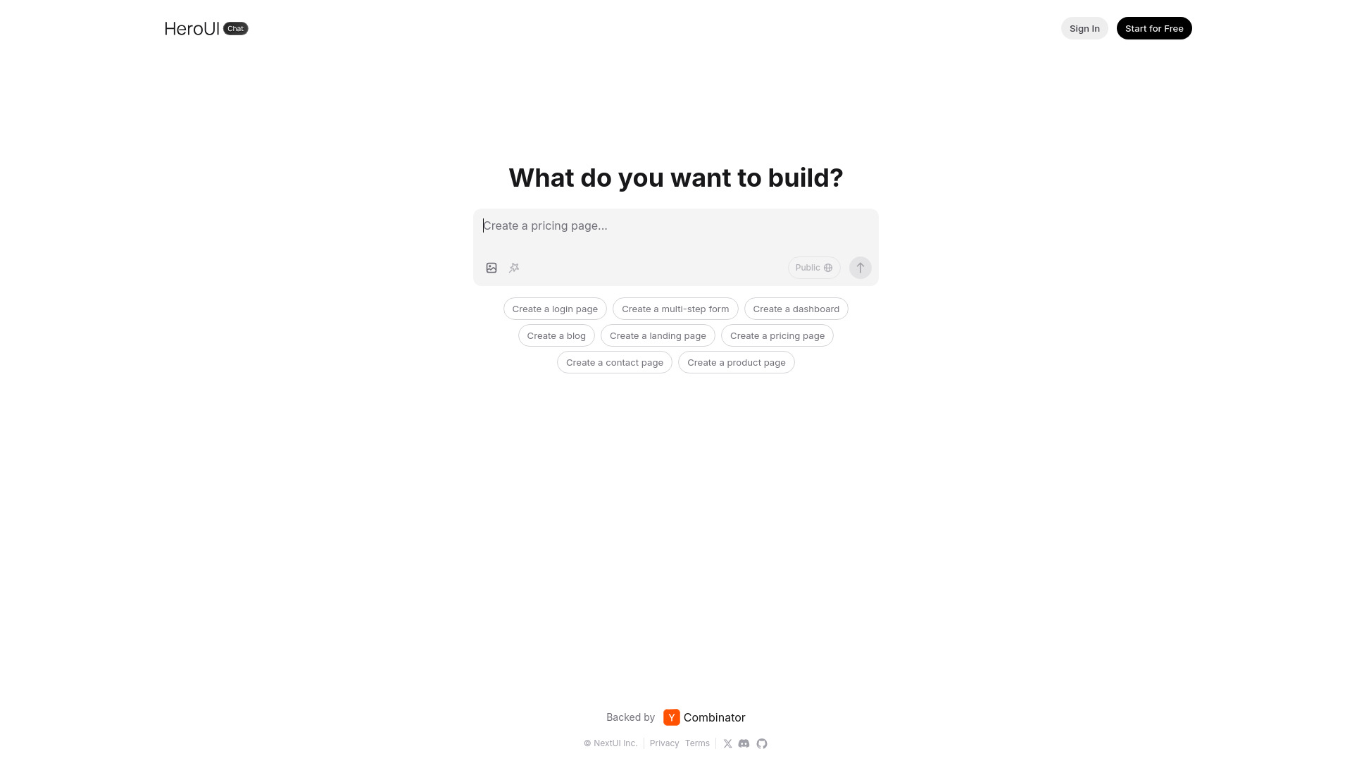 Startup Image