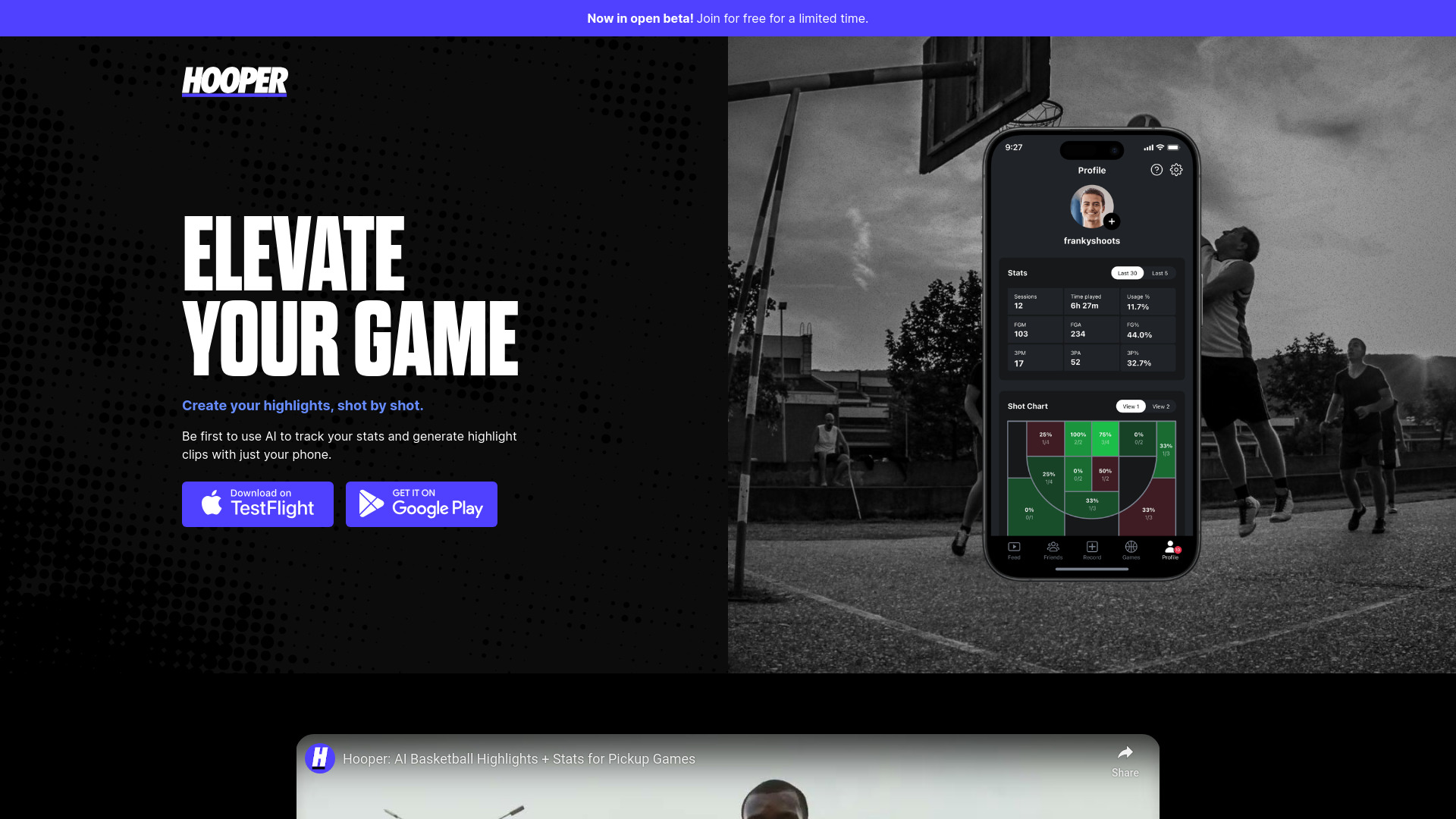 Hooper startup – AI Sports