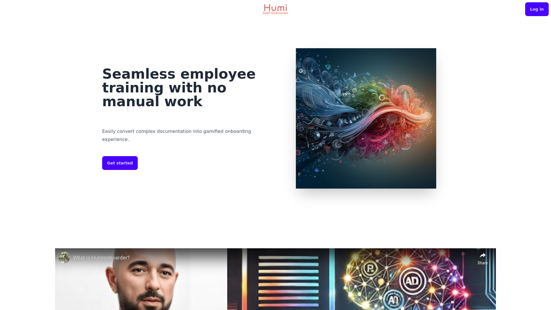 Humi onboarder startup – AI Course