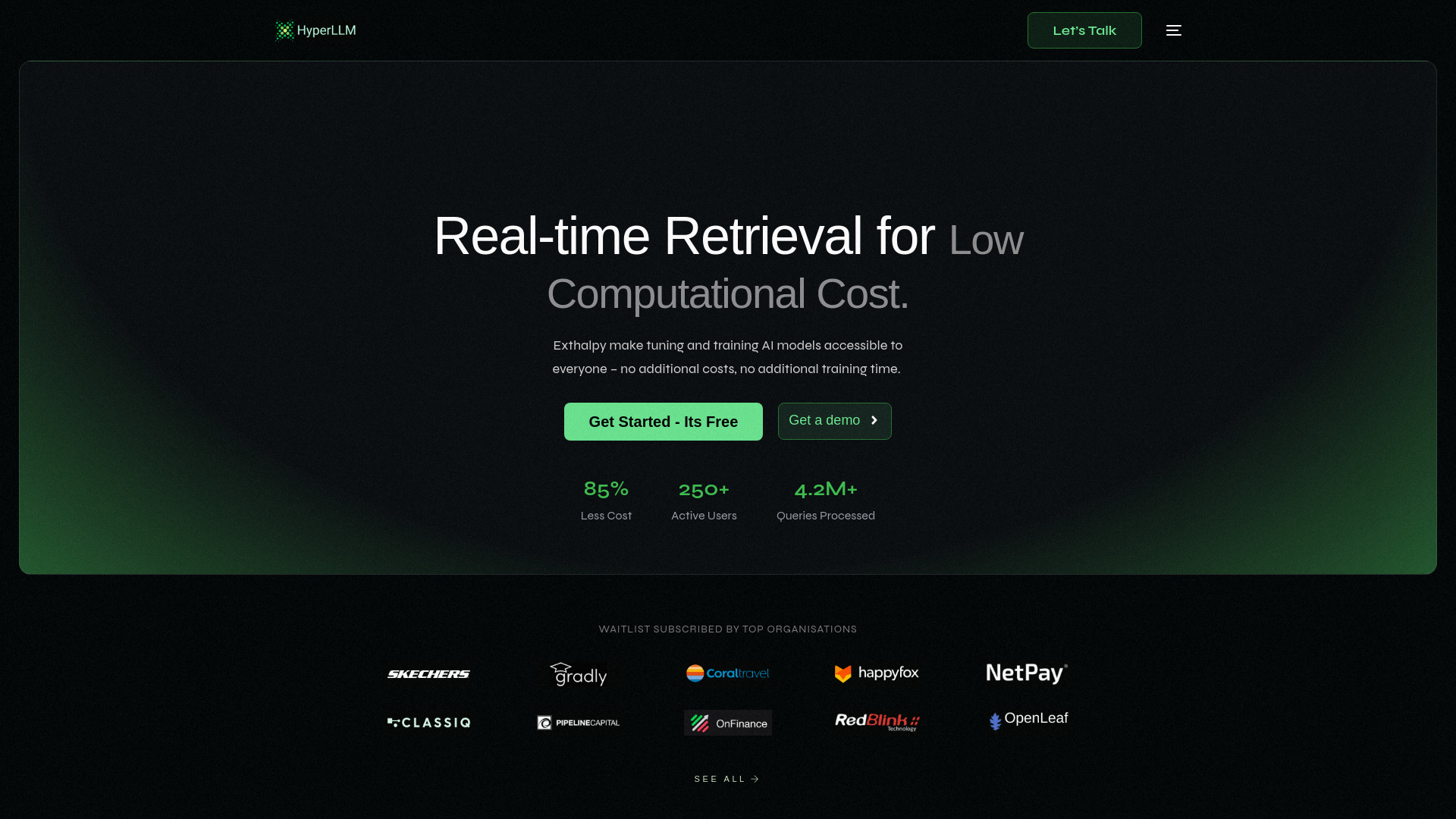 HyperLLM - Hybrid Retrieval Transformers startup – Large Language Models (LLMs)