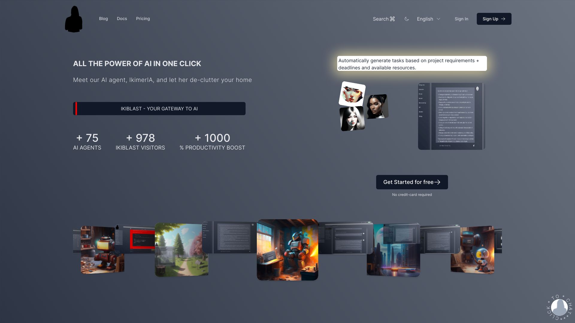 IKiBlast startup – AI Email Assistant