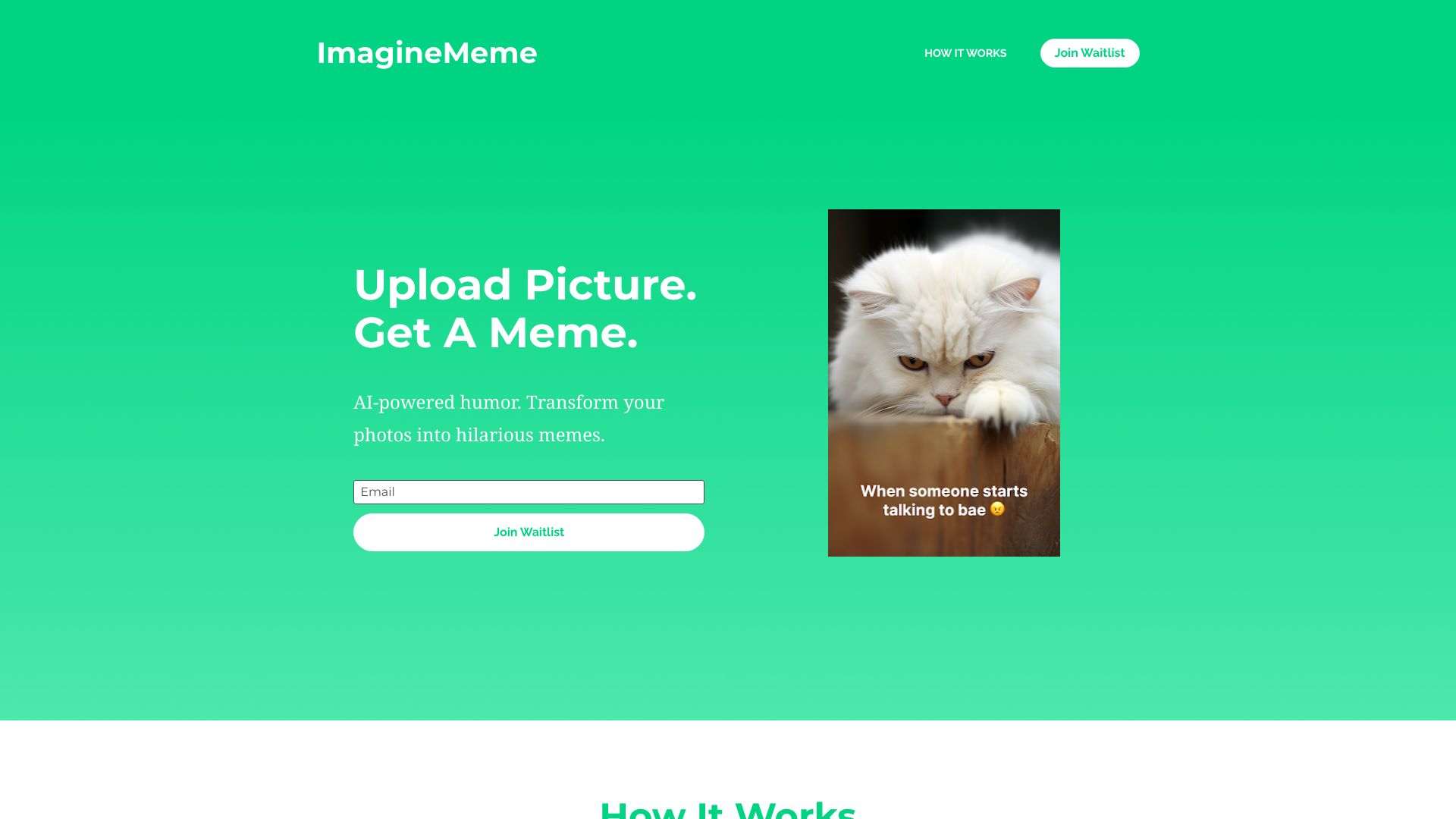 ImagineMeme AI startup – AI Meme Generator