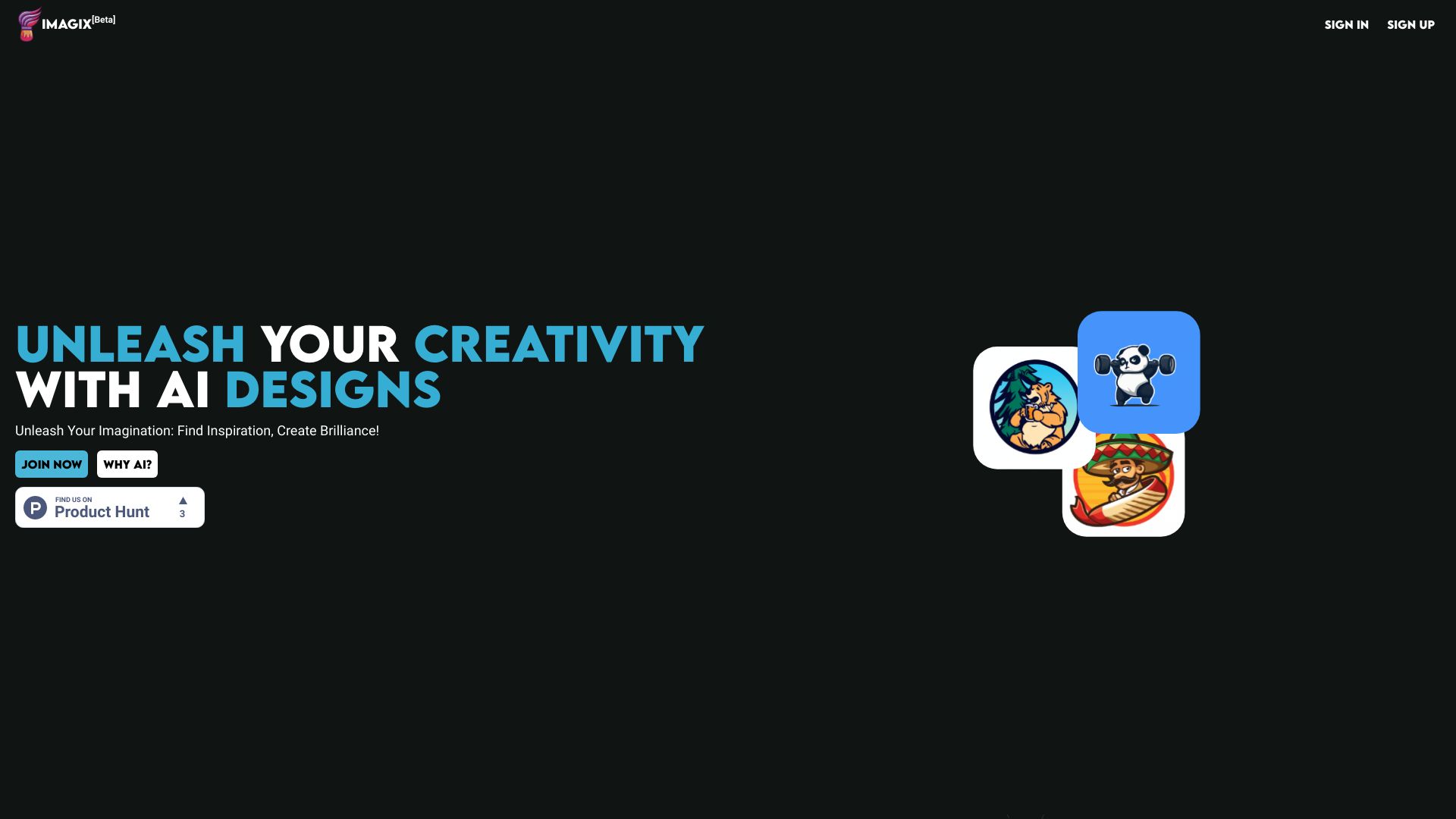 Imagix: Logo Inspirational Tool startup – AI Logo Generator