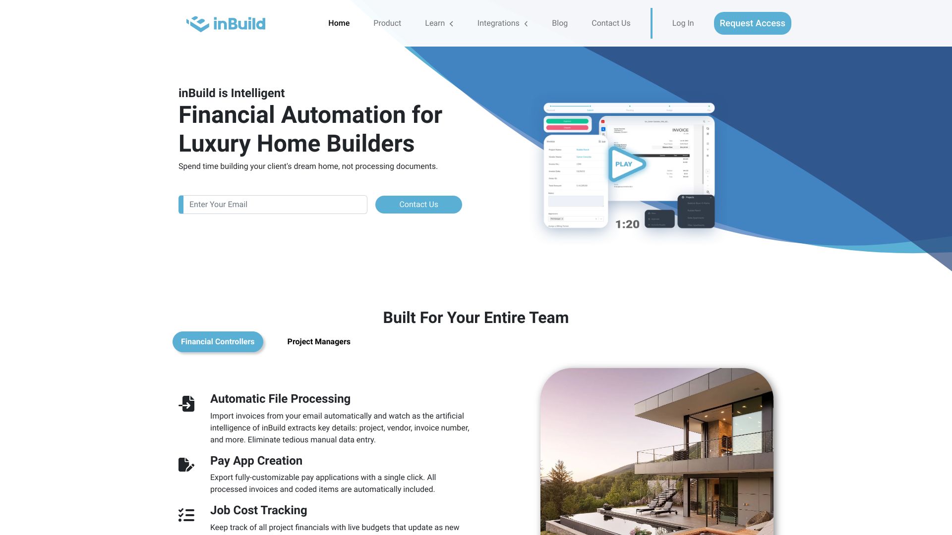 inBuild startup – AI CRM Assistant