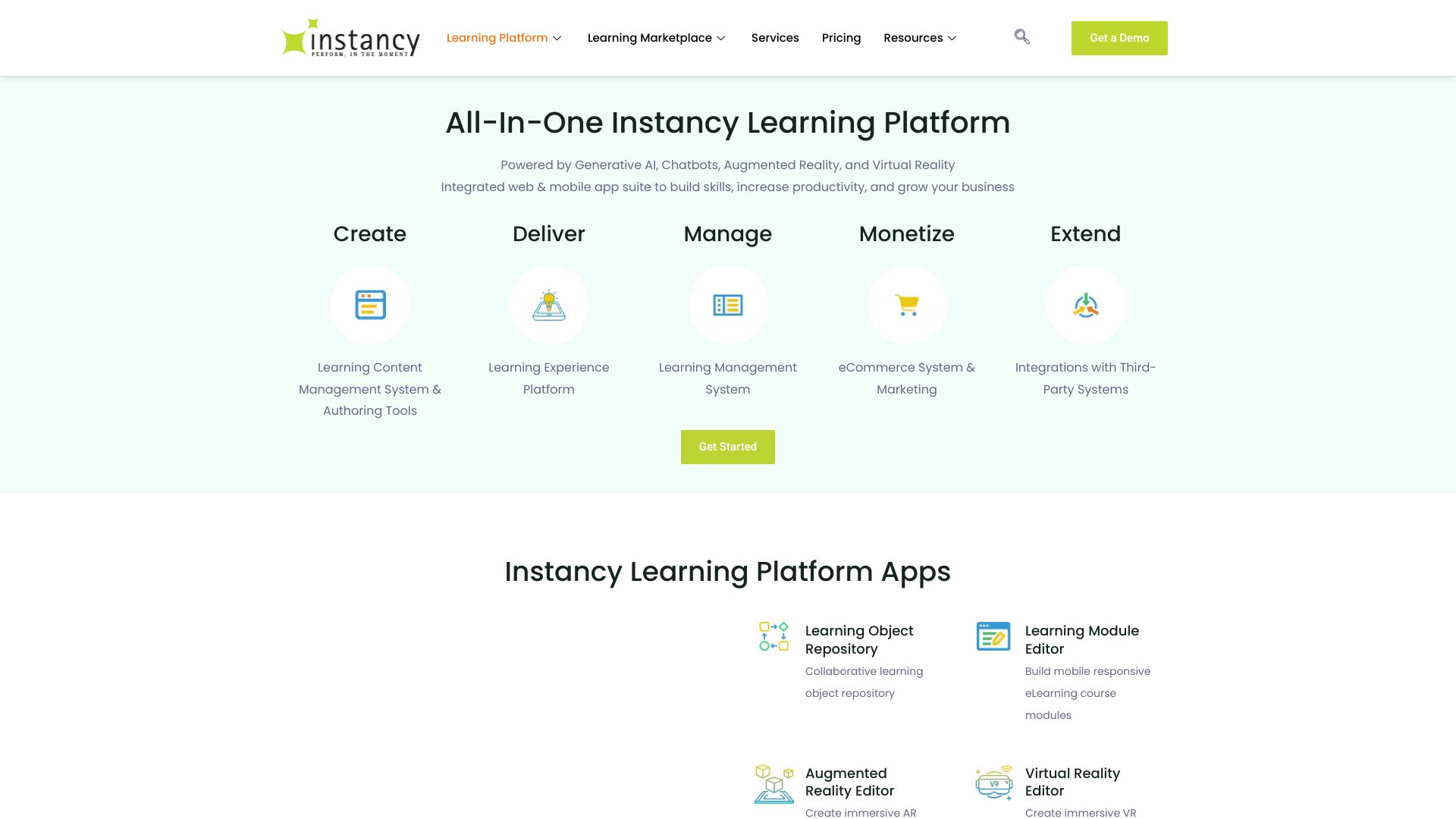 Instancy startup – AI Course