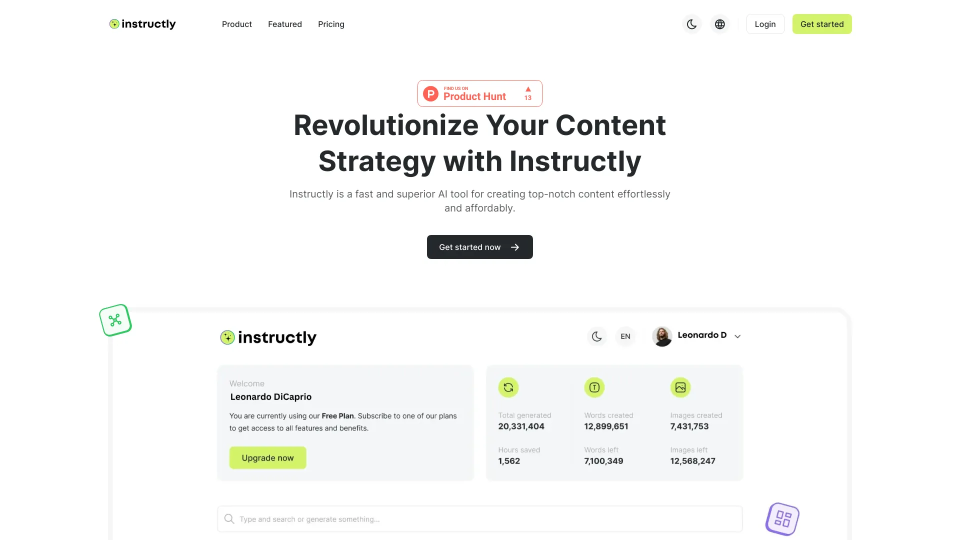 Instructly startup – AI Writing