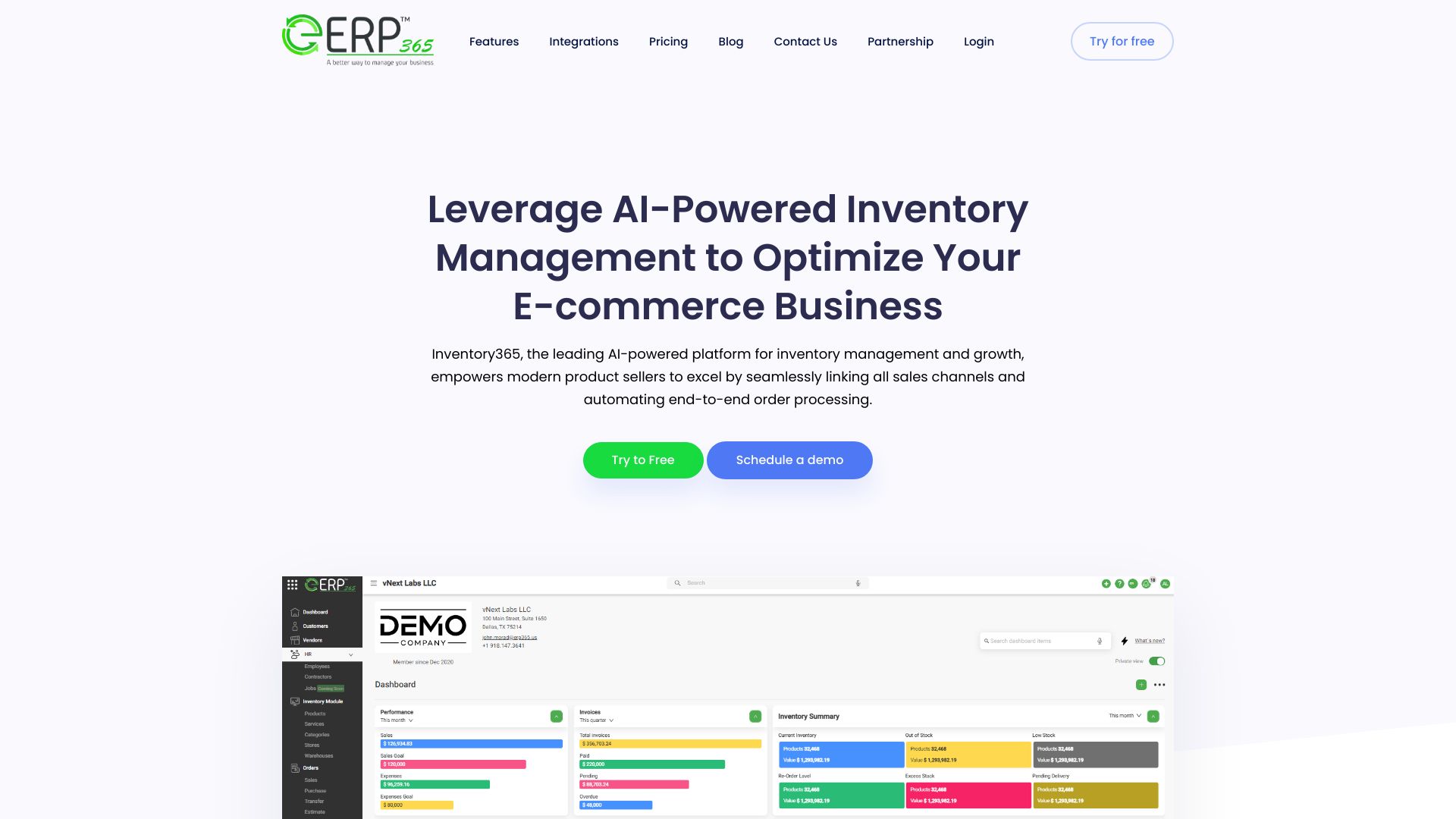 Inventory365 startup – AI Product Description Generator