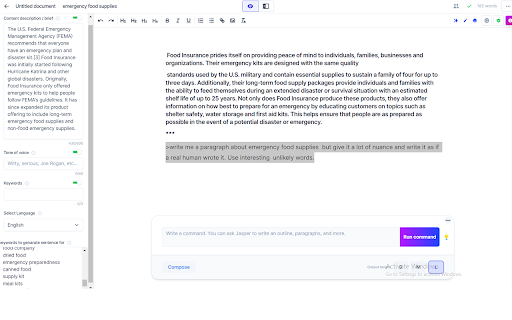 Jasper Buddy startup – AI Productivity Tools