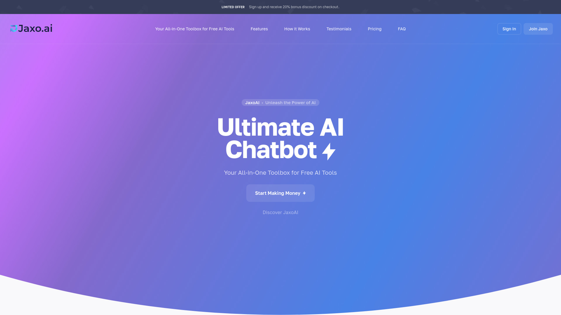 Jaxo AI startup – AI Tools Directory