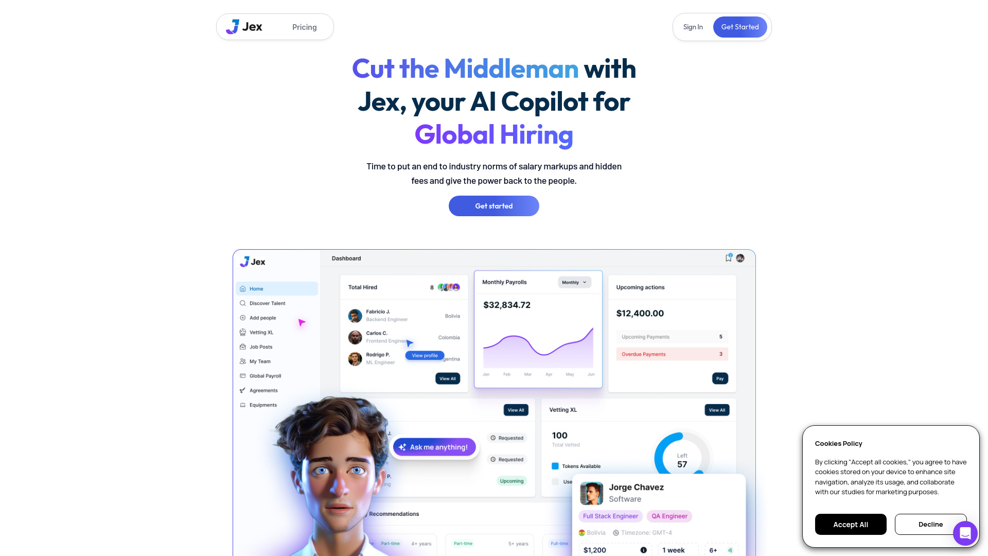 Jex startup – AI Recruiting