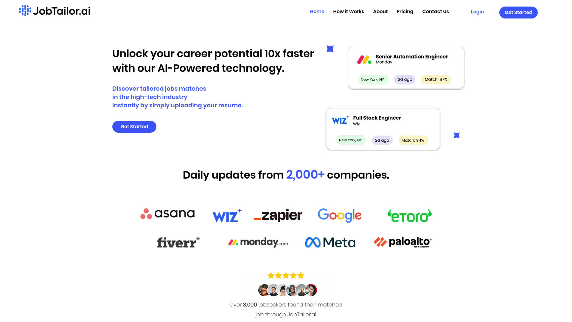 JobTailor.ai startup – AI Jobs