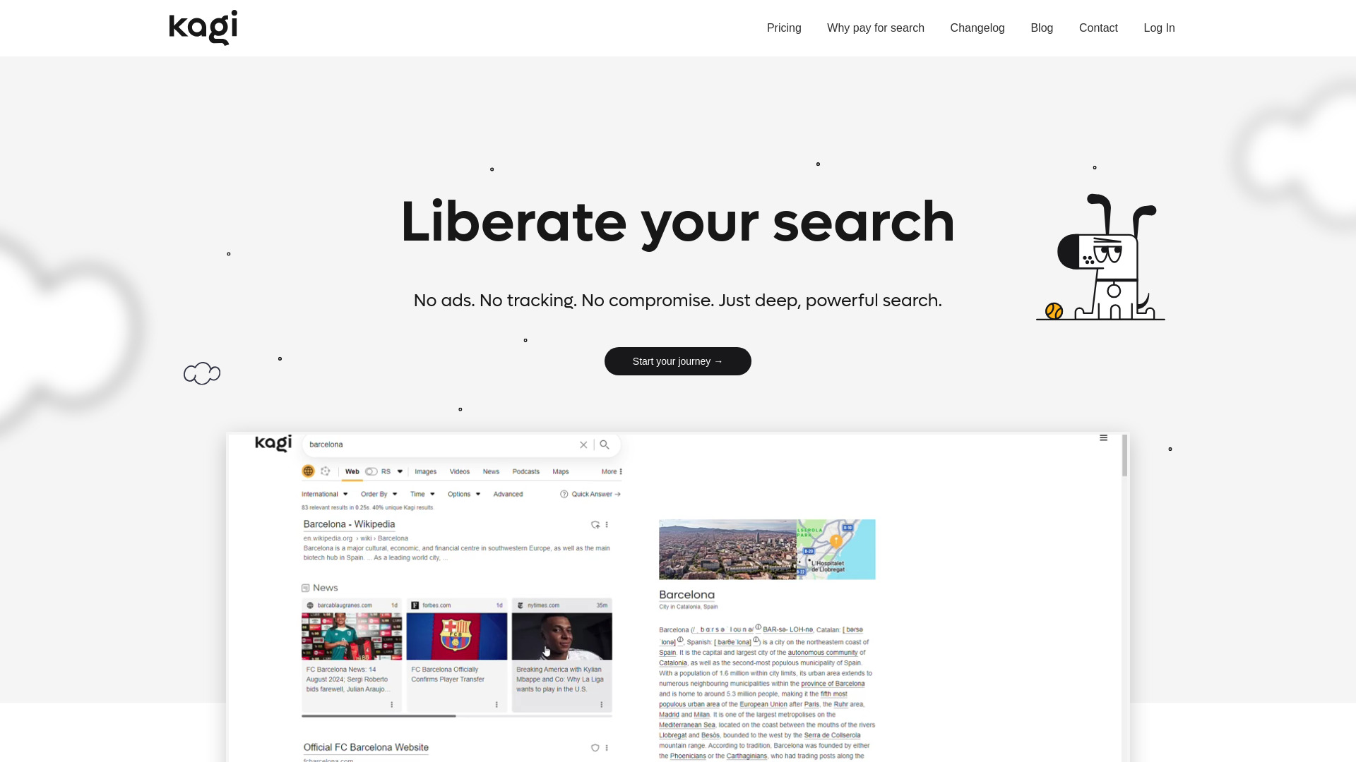 Kagi Search startup – AI Search Engine