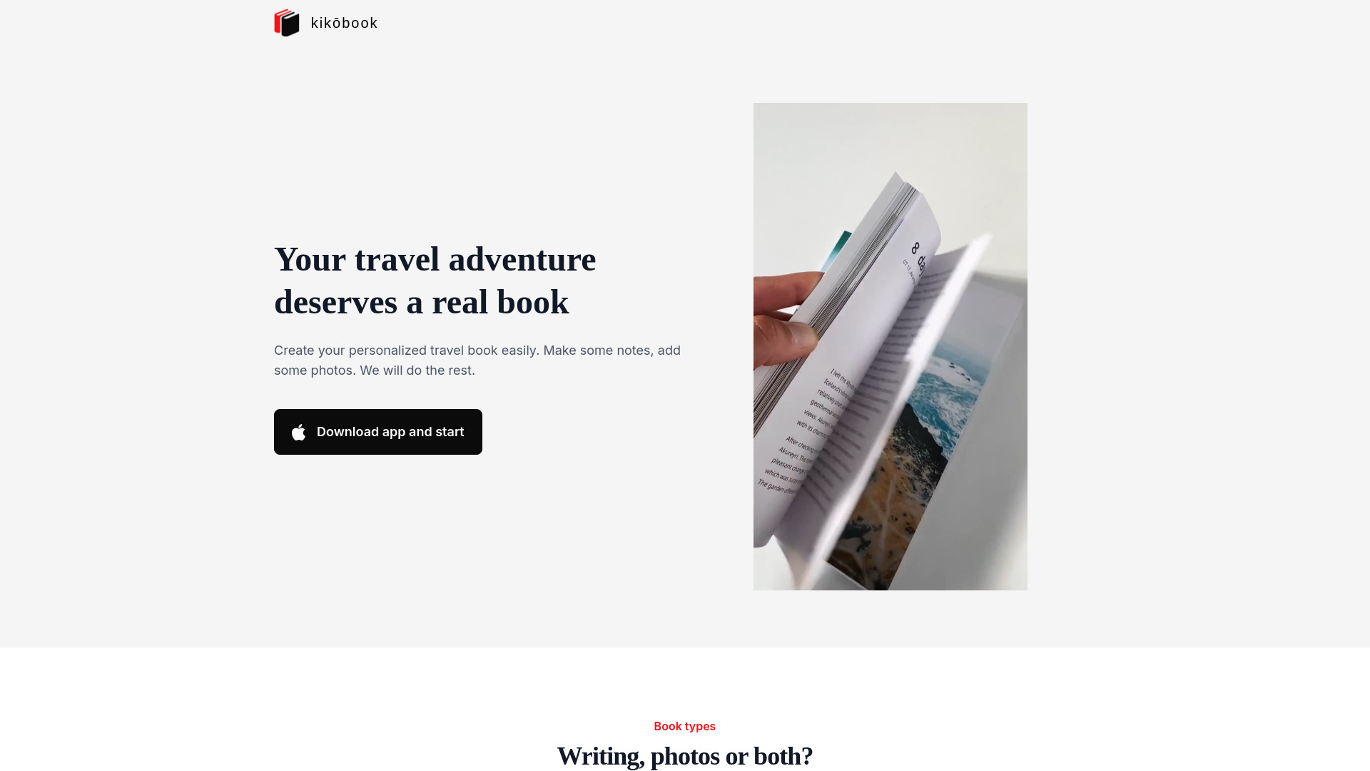 kikōbook startup – AI Book Writing