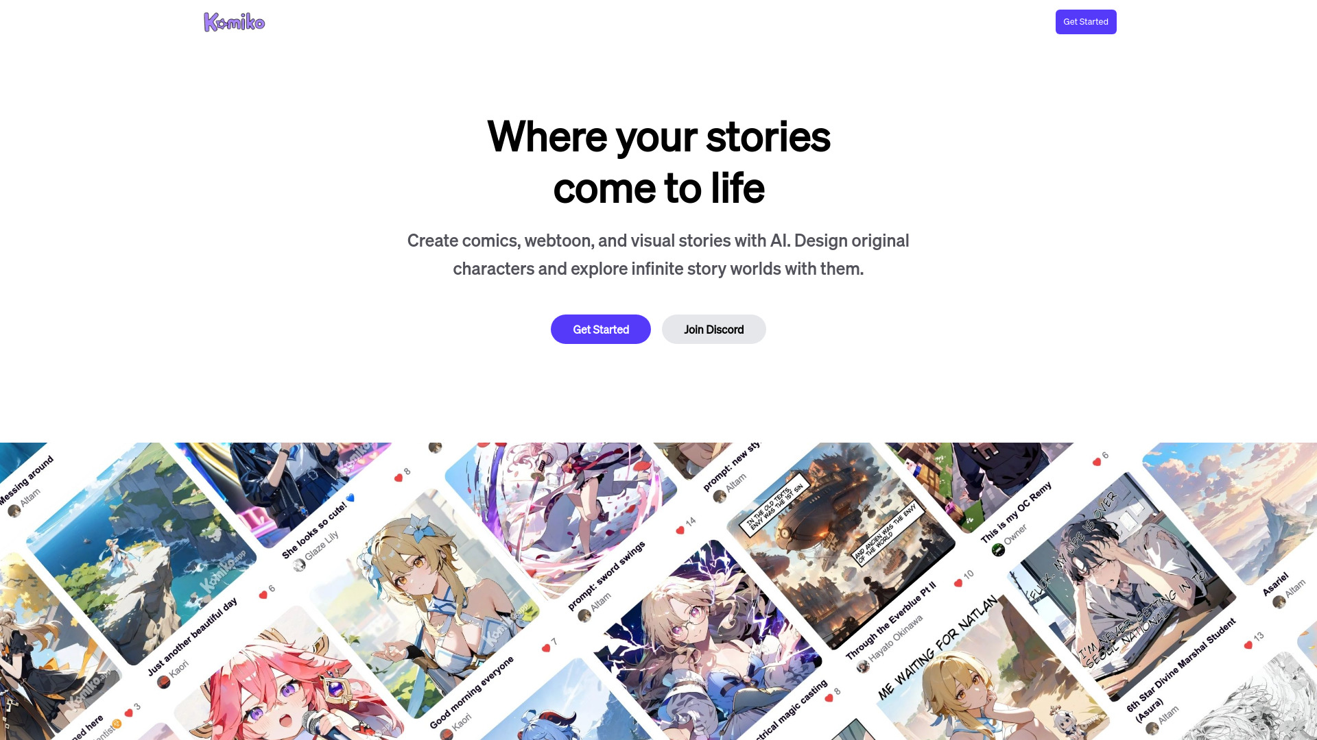 Komiko : AI Comics, AI Characters & AI Anime startup – AI Anime Generator