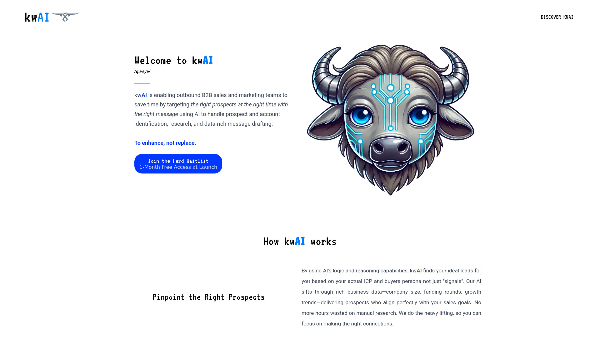 kwAI startup – AI Sales